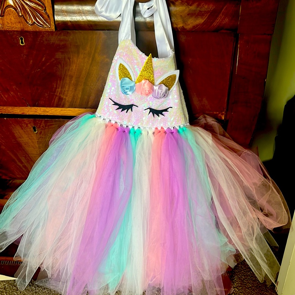 Unicorn tutu dress up